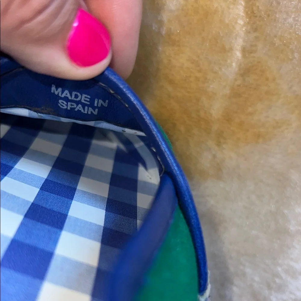 Gucci Kids Green and Blue Dress Shoes - Picture 4 of 5